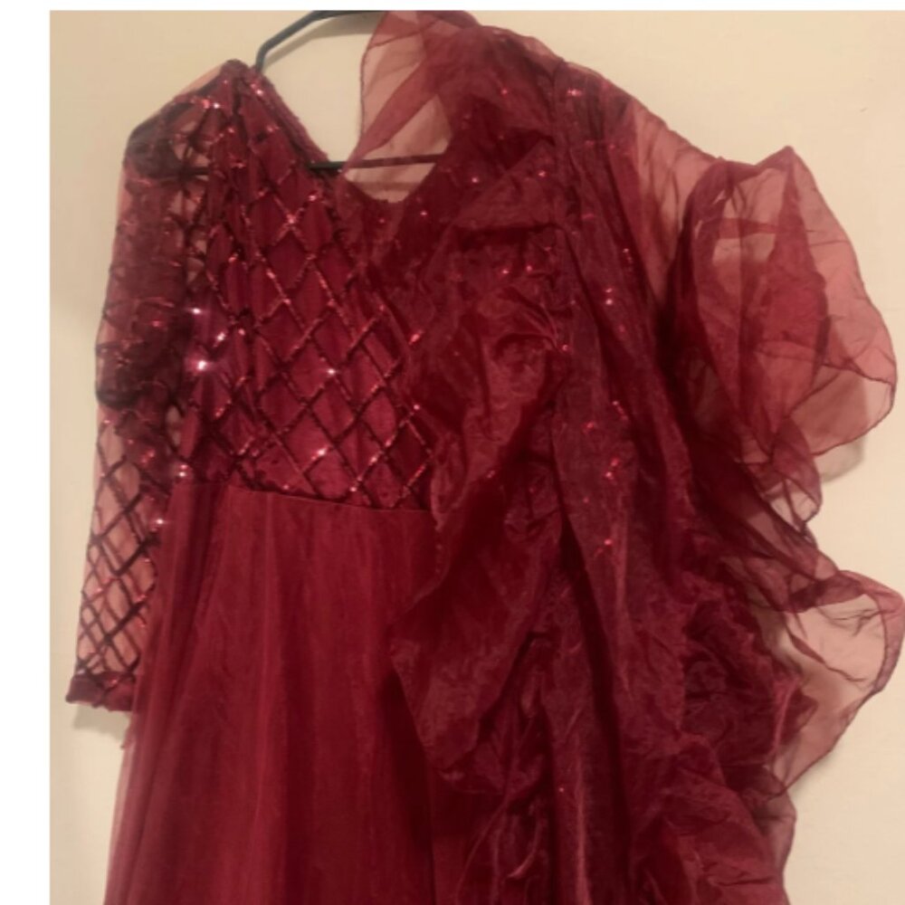 womens red dress